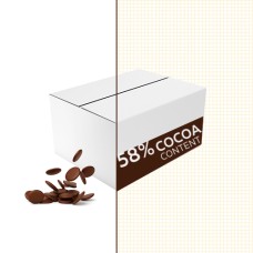 Waffle Pantry Italian Dark Chocolate Callets 58%, 22lb