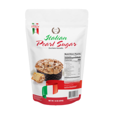Italian Pearl Sugar, 16oz (Zucchero Granella) Italian Pearl Sugar, 16oz (Zucchero Granella)